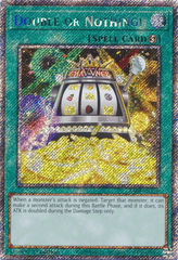 Double or Nothing! - RA04-EN156 - (Platinum Secret Rare) - 1st Edition